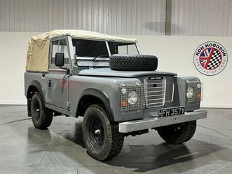 1980 land rover series iii 2.3d 88 pickup 2dr diesel manual (60 bhp) suv petrol manual