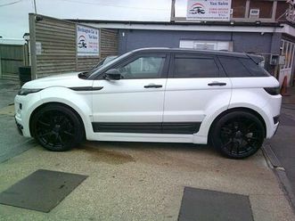 2014 land rover range rover evoque evoque auto overfinch wide arch kit 22'' wheels cambelt done ...