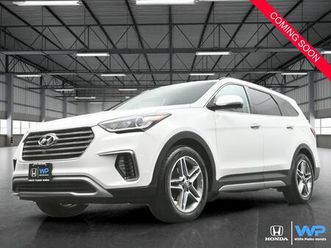 used 2019 hyundai santa fe xl limited ultimate