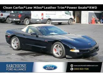 used 2001 chevrolet corvette base