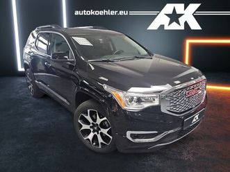 gmc acadia memory pdc shz leder kamera pano navi