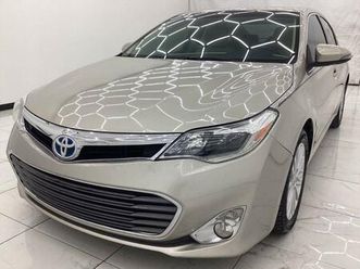 used 2013 toyota avalon hybrid limited