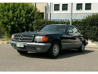 mercedes-benz serie sec (c126) 500 sec coupé- scambio