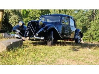 1952 citroen traction avant noir manuel, 3 vitesses condu...