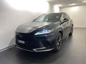 lexus rx 350h f-line: réserver un essai sur route !