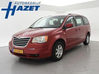 chrysler grand voyager - 3.8 v6 aut. stow 'n go touring + elek. schuifdeuren | 3-zone climate | trekhaak | navigati