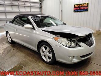 used 2004 toyota camry solara sle v6
