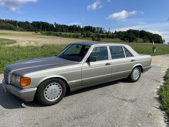 mercedes-benz s-klasse, 500 sel jahrgang 1987 top zustand!
