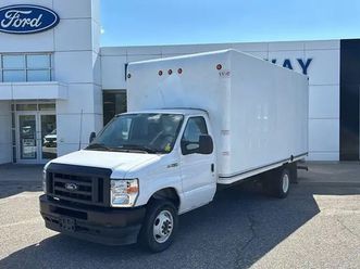 2024 ford e-series cutaway 7.3l gas engine drw, 176wb 16' box!