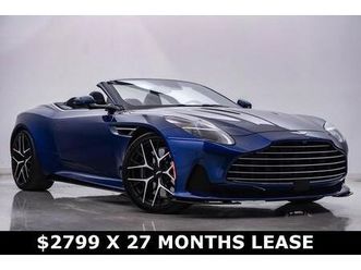 certified 2025 aston martin db12 volante