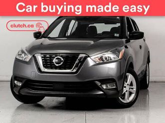 used 2020 nissan kicks s w/ apple carplay, heated seats, rearview cam