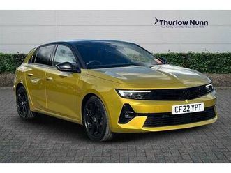 2022 vauxhall astra 1.2 turbo gs line hatchback