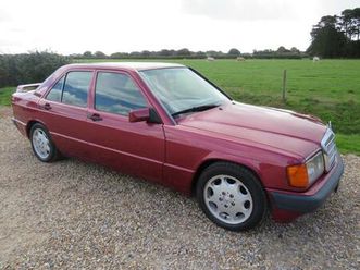 1993 mercedes-benz 190 190e 2.3 sport saloon petrol manual