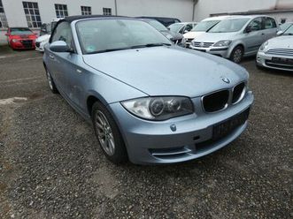 bmw 120 baureihe 1 cabrio 120i
