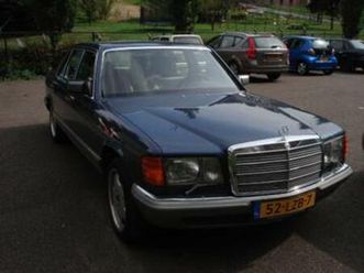 ② mercedes 500 sel(126) lapisbleu met lpg — oldtimers & ancêtres — 2ememain