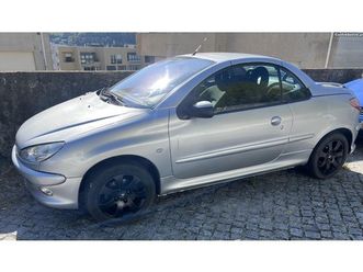 peugeot 206 cc cabriolet novembro/01