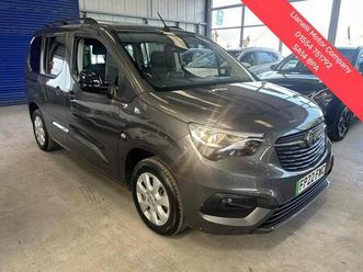 2022 vauxhall combo se mpv electric automatic