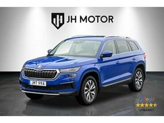 skoda kodiaq 2.0 tdi 4x4 style 200hk dvärm/moms/kamera/skinn