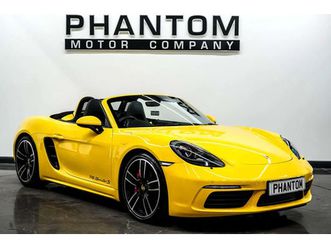 porsche 718 2.5 718 boxster s semi-auto 2dr sport chrono+bose+sprt exhaust convertible 2019, 23297 miles, £42490 - 32811156 - exchangeandmart.co.uk