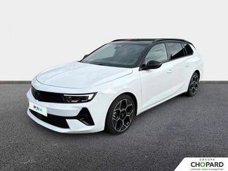 opel astra 2025 - blanc métallisée - astra sports tourer 1.2 turbo hybride 136 ch e-dct6 gs