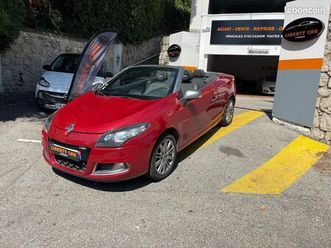 renault megane cabriolet coupé iii 1.5 dci 110cv /phase 2 / gt line/ boite auto /km réel