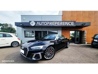 audi a5 cabriolet 40 tdi 204ch s line quattro s tronic 7*1er main*camera*carplay*keyless