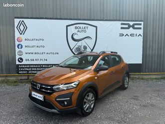 dacia sandero iii ( 3 ) stepway 1.0 i eco-g 100 cv finition essentiel + bluetooth