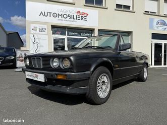 bmw série 3 cabriolet 320 ia e30 bva - origine france