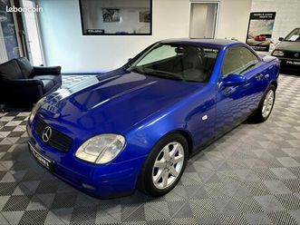 mercedes slk 230 kompressor - superbe état - carnet - toit bloqué (réservé)