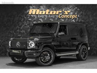 mercedes classe g 63 amg v8 bi-turbo 585 ch / burmester massage cuir nappa toit ouvrant