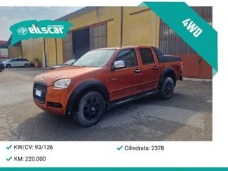 steed steed dc 2.4 4x4 super luxury