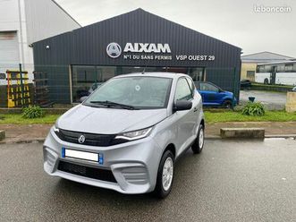 voiture sans permis aixam city pack - à partir de 14 ans - faible kilométrage