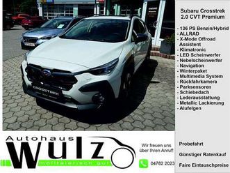 subaru crosstrek 2,0i e-boxer hev cvt premium allrad aut.