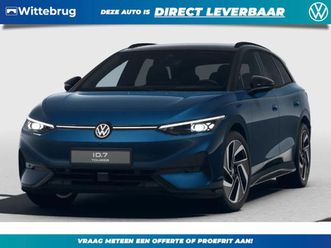 volkswagen id.7 tourer - pro limited edition 77 kwh profiteer ook van € 2.000 inruilpremie