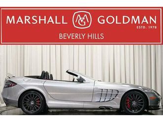 used 2009 mercedes-benz slr mclaren mclaren 722s roadster