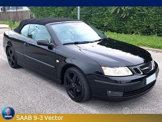 saab 9-3 vector 2.0 cabrio – eleganza e carattere