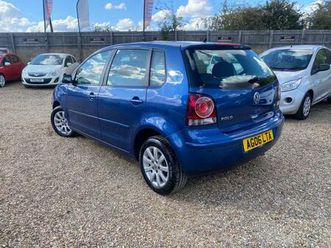 2006 volkswagen polo 1.4 se 5dr hatchback petrol automatic