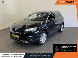 seat ateca 1.5 tsi xcellence business intense airco ecc navi pdc va+camera adaptive cruise control full led winter pack alcantara interieur technology pack