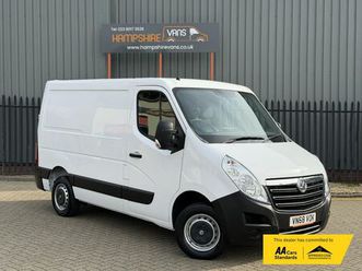 2019 vauxhall movano 2.3cdti l1h1 f3500 (110ps)(eu6)