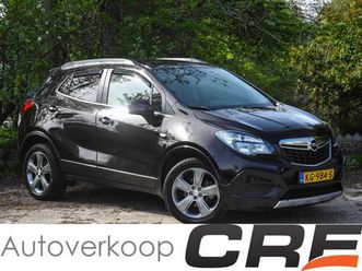 opel mokka - 1.4 t cosmo automaat / camera / privacy glass / half leer/half stof / bluetooth / windafwi
