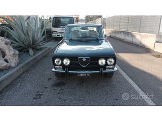 alfa romeo 2000 berlina anno 1975