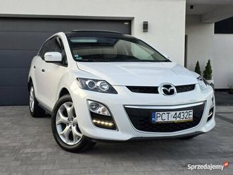 mazda cx-7 bezwypadkowy 4x4 kamera *xenon* skóry *zarejestrowana* po serwi… czarnków - sprzedajemy.pl