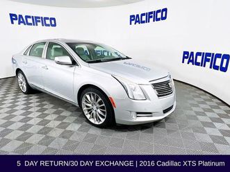 used 2016 cadillac xts platinum