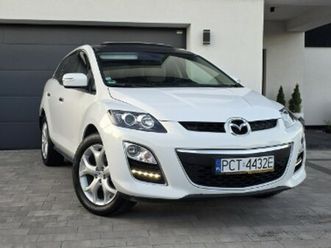 mazda cx-7 bezwypadkowy 4x4 kamera *xenon* skóry *zarejestrowana* po serwisie