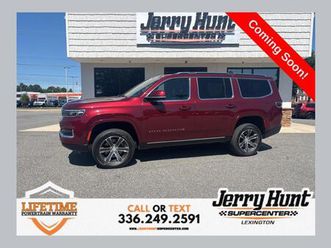 used 2022 jeep grand wagoneer series i
