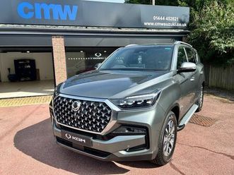 kgm / ssangyong rexton 2.2d k30 commercial panel van 5dr diesel auto 4wd euro 6 (202 ps)