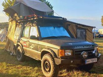 discovery td5 camping overlander