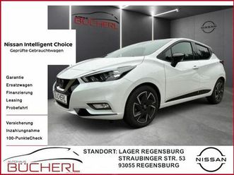 nissan micra n-design, pdc hinten, r-kamera