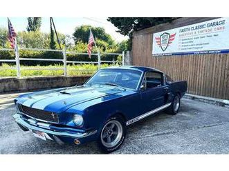 ford mustang fastback shelby gt 350 célébration code a