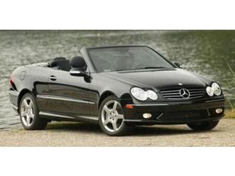used 2005 mercedes-benz clk-class 500 cabriolet